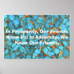 "Chinesische Wörter des Weisheitsposters" Poster