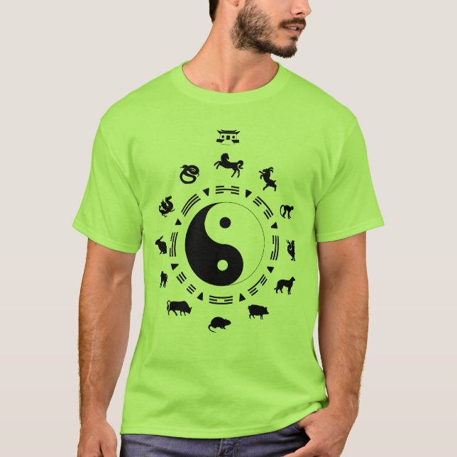 Chinesische Zeichen T-Shirt (Vorderseite)