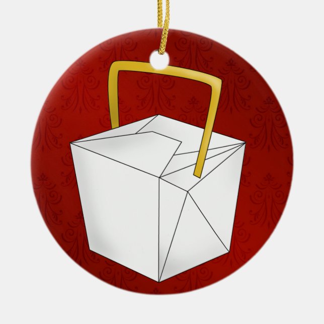 Chinesischer Ausstieg - SRF Keramikornament (Vorne)