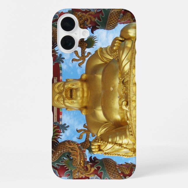 Chinesischer Buddha iPhone Hülle (Rückseite)