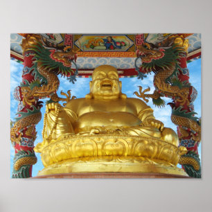 Chinesischer Buddha Poster