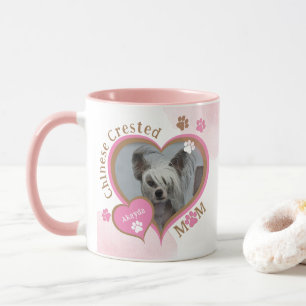 Chinesischer Crested-Hund-Mutter Personalisierte F Tasse
