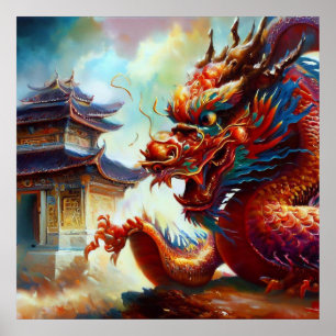 Chinesischer Drache (11) Poster
