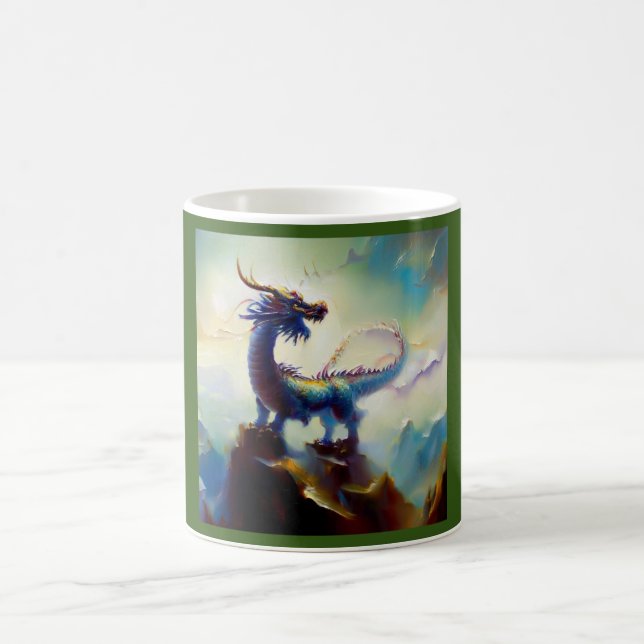Chinesischer Drache (12) Kaffeetasse (Mittel)