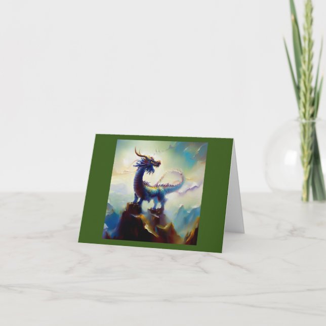 Chinesischer Drache (12) Karte (Vorderseite)