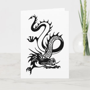 Chinesischer Drache (13) Feiertagskarte