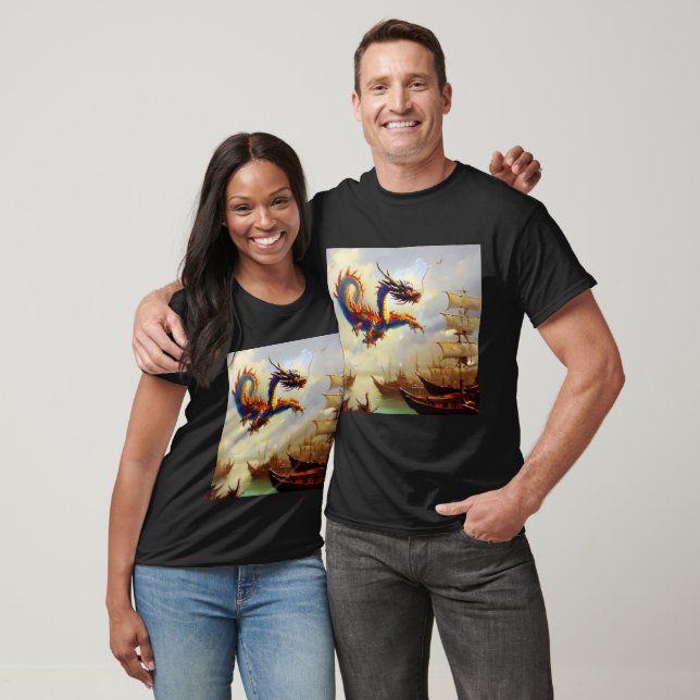 Chinesischer Drache (20) T-Shirt (Unisex)