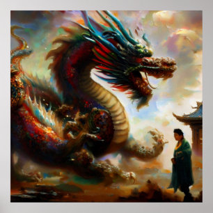 Chinesischer Drache (23) Poster