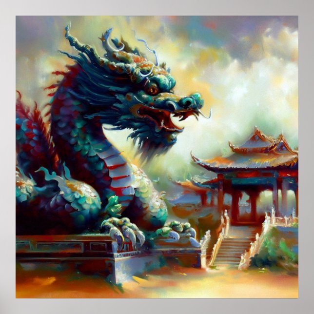 Chinesischer Drache (26) Poster (Vorne)
