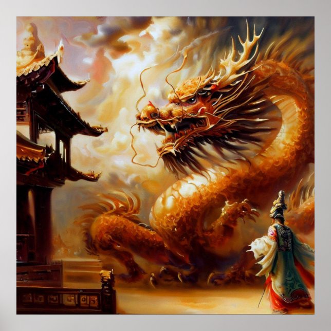 Chinesischer Drache (27) Poster (Vorne)