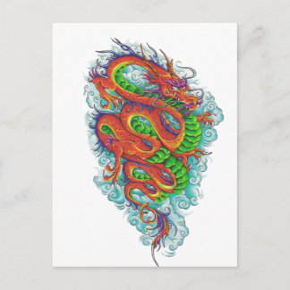 Chinesischer Drache 2 Postkarte