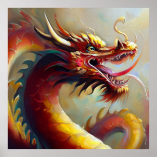 Chinesischer Drache (35) Poster