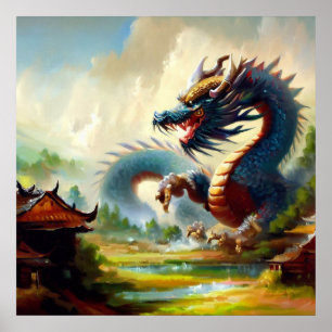 Chinesischer Drache (36) Poster