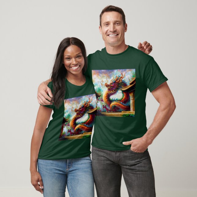 Chinesischer Drache (6) T-Shirt (Unisex)