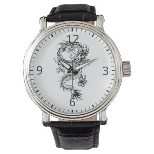 chinesischer Drache Armbanduhr