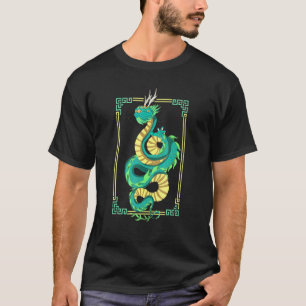 Chinesischer Drache Asien Tier Mystische Kreatur C T-Shirt