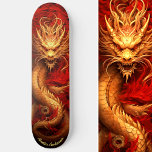 Chinesischer Drache aus Red & Gold Skateboard<br><div class="desc">Entfesseln Sie den Power des Drachen mit unserem Red & Gold chinesischen Drachen Skateboard,  einem Symbol für Stärke und Glück. Fügen Sie eine persönliche Touch hinzu,  indem Sie den Text anpassen und Ihre Fahrt zu einer majestätischen Reise machen. Das sind weitere 100% Schnürhammer Designs.</div>