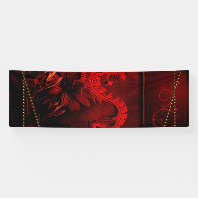 Chinesischer Drache Banner (Horizontal)