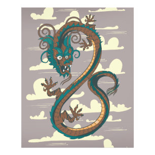 Chinesischer Drache Fotodruck