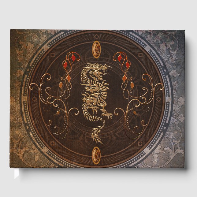 Chinesischer Drache Gästebuch (Vorderseite)