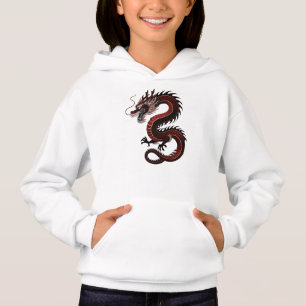 Chinesischer Drache Grafik Hoodie