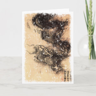 Chinesischer Drache Karte