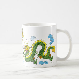 Chinesischer Drache (lang) Kaffeetasse