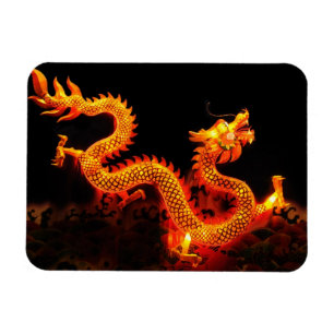 Chinesischer Drache Lantern Magnet