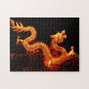 Chinesischer Drache Lantern Puzzle