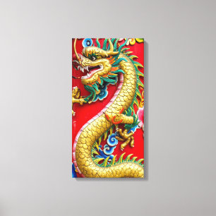 Chinesischer Drache Leinwanddruck