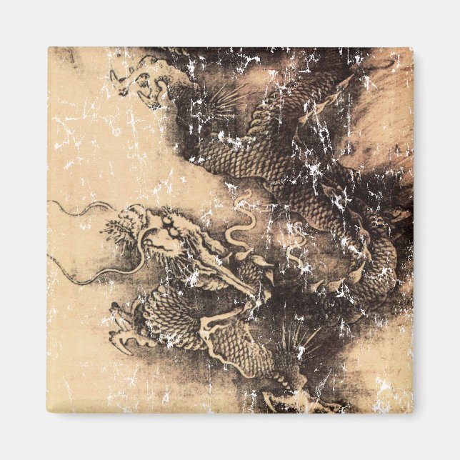 Chinesischer Drache Magnet (Vorne)