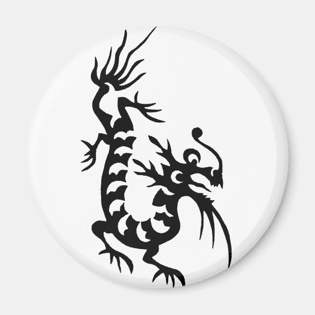 Chinesischer Drache Magnet (Vorne)
