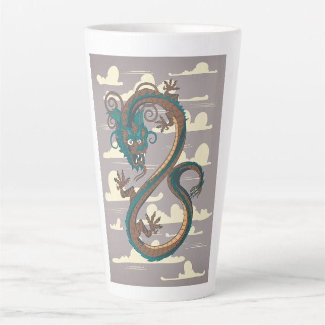 Chinesischer Drache Milchtasse (Vorderseite)