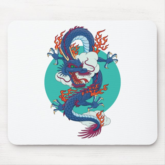 Chinesischer Drache Mousepad (Vorne)