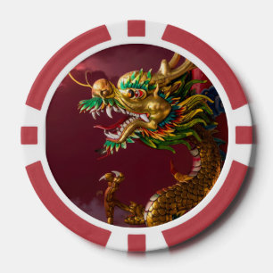 Chinesischer Drache Pokerchips