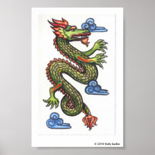 Chinesischer Drache Poster