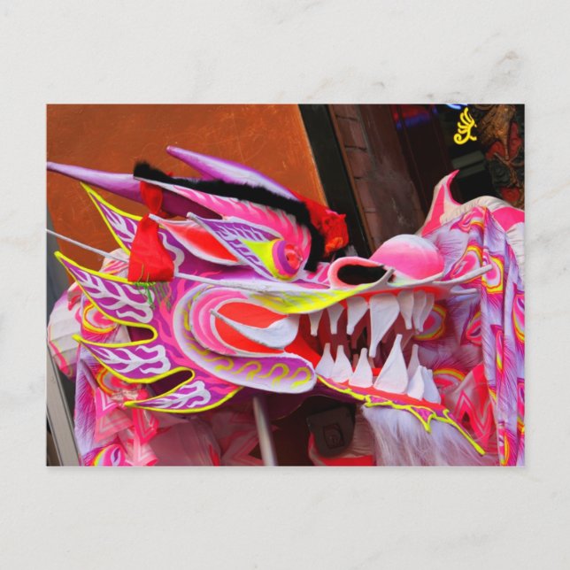 Chinesischer Drache Postkarte (Vorderseite)
