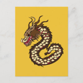 Chinesischer Drache Postkarte