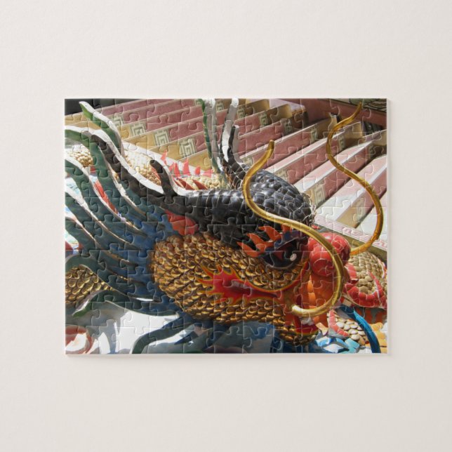 Chinesischer Drache Puzzle (Horizontal)