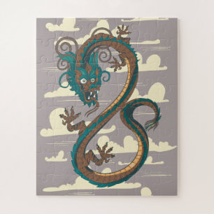 Chinesischer Drache Puzzle