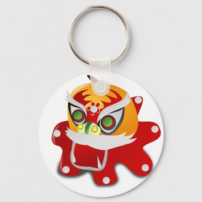 chinesischer Drache Schlüsselanhänger (Vorderseite)