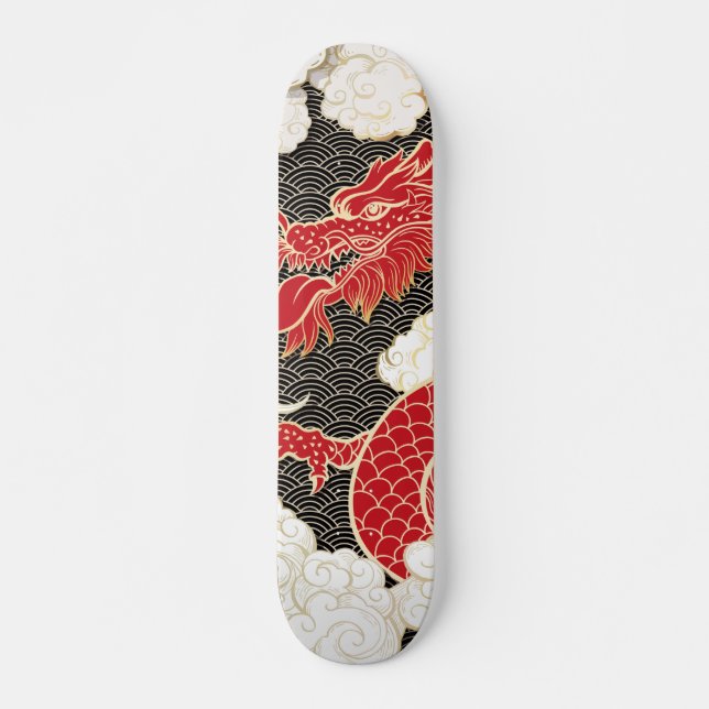 Chinesischer Drache Skateboard (Vorne)