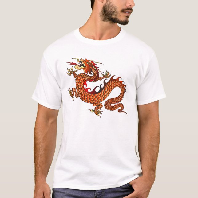 Chinesischer Drache T-Shirt (Vorderseite)
