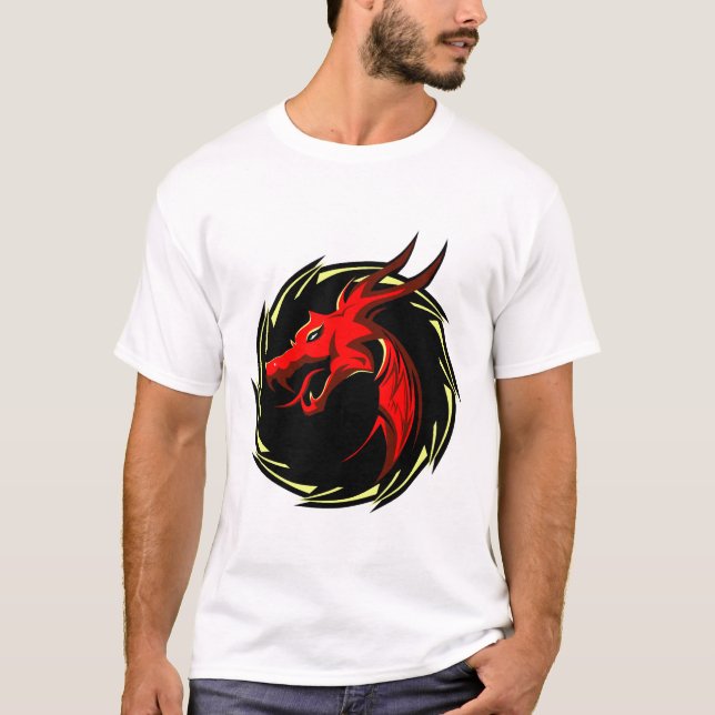Chinesischer Drache T-Shirt (Vorderseite)