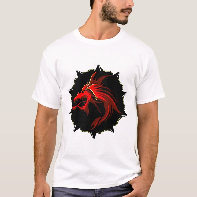 Chinesischer Drache T-Shirt (Vorderseite)