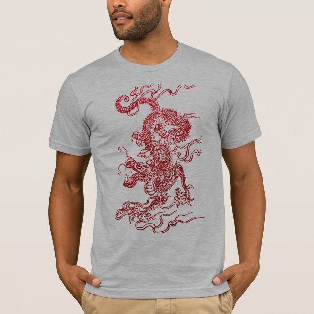 Chinesischer Drache T-Shirt (Vorderseite)