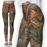 Chinesischer Drache Tattoo Art Leggings<br><div class="desc">Diese chinesischen Drachen-Leggings geben der Illusion eines Beintätowiers Ausdruck und garantieren,  dass man überall Aufmerksamkeit bekommt.</div>