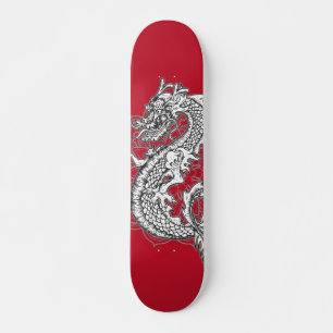 Chinesischer Drache Tattoo Design Skateboard