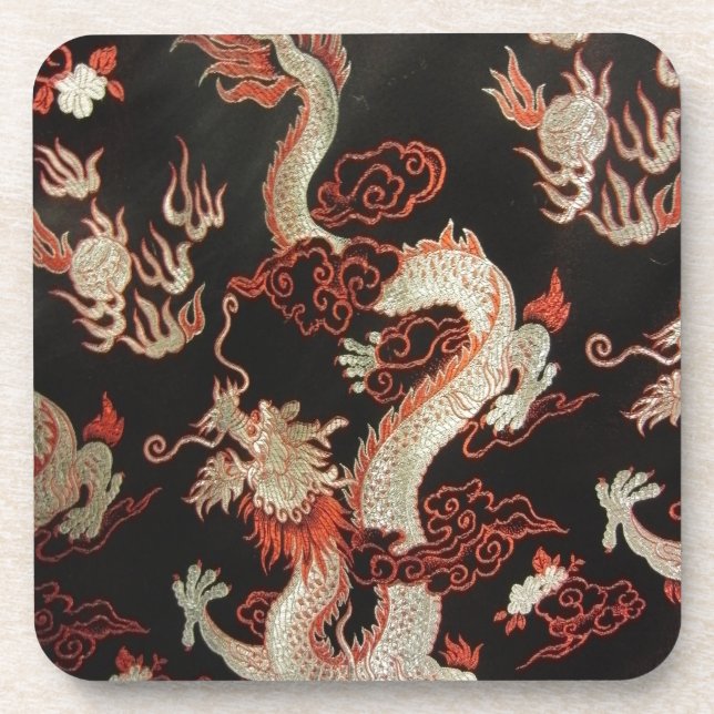 Chinesischer Drache Untersetzer (Vorderseite)