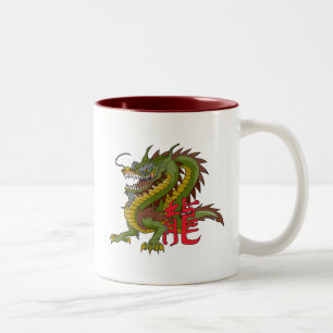 Chinesischer Drache Zweifarbige Tasse